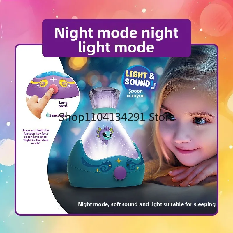 Original Silverlit Pet Magic Bottle Interactive Surprise Sound & Light Blind Box Children's Day Surprise Toy Interactive Gift