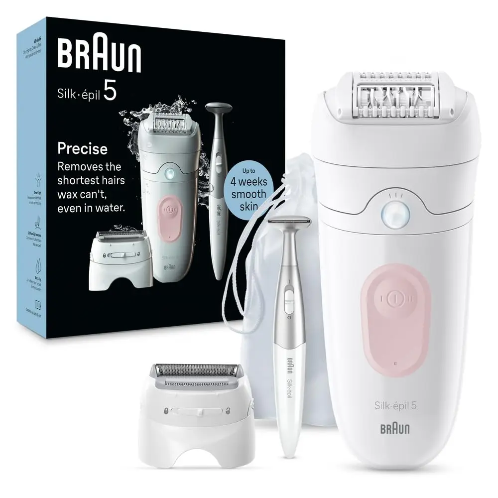 

Braun Silk-épil 5 Epilator, Wet & Dry, Lasting Smooth Skin, SE5-230