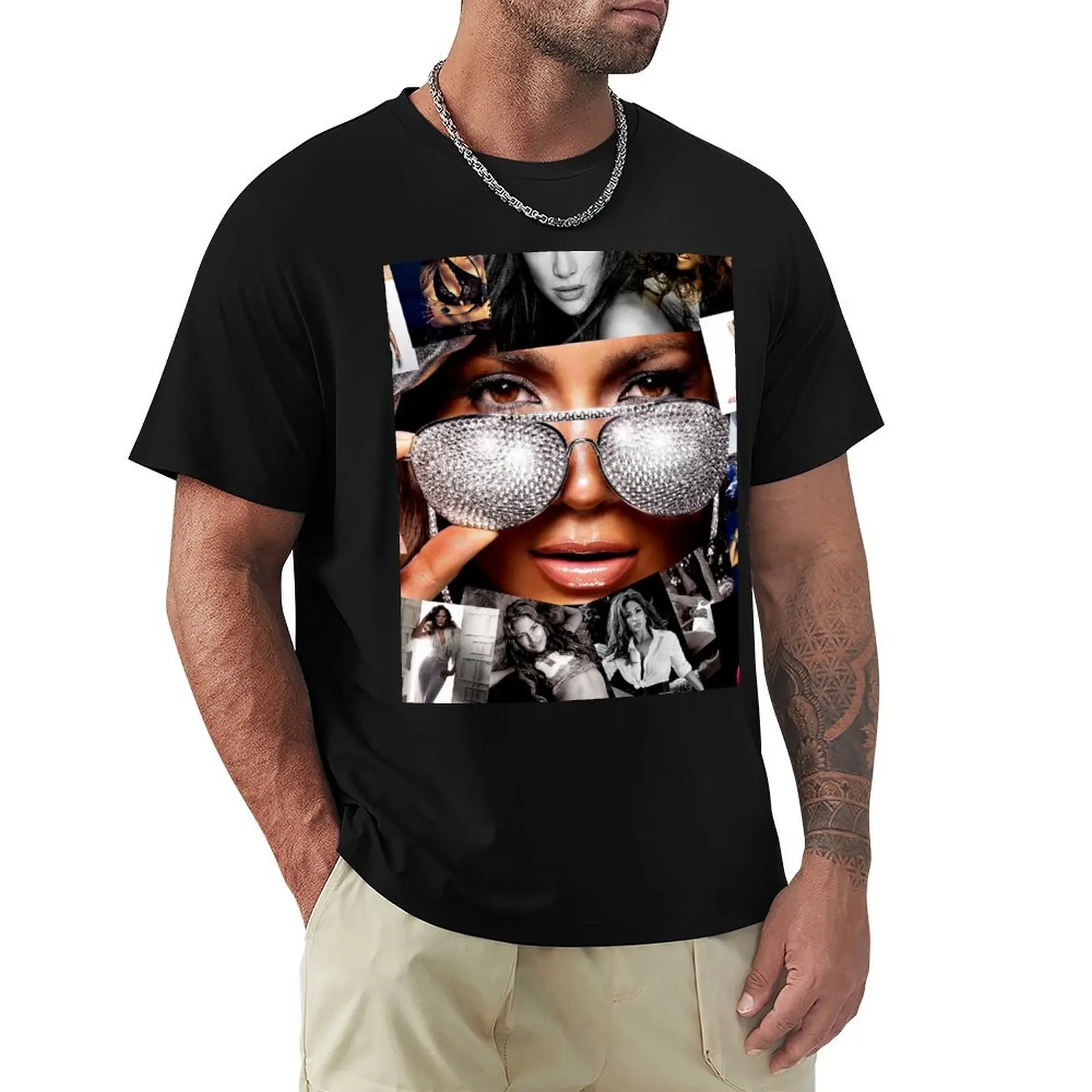 Jennifer Lopez T-Shirt Christmas Theme Tee Top