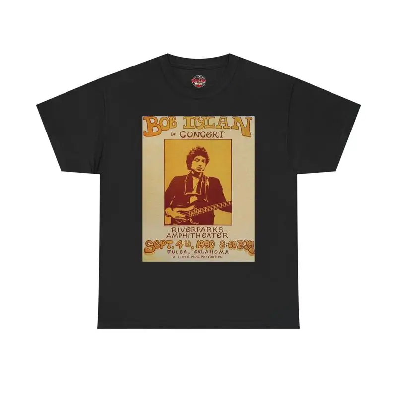 Bob Dylan Sep 4 Riverpark Amphitheater Tulsa OK Retro Concert Poster T-Shirt