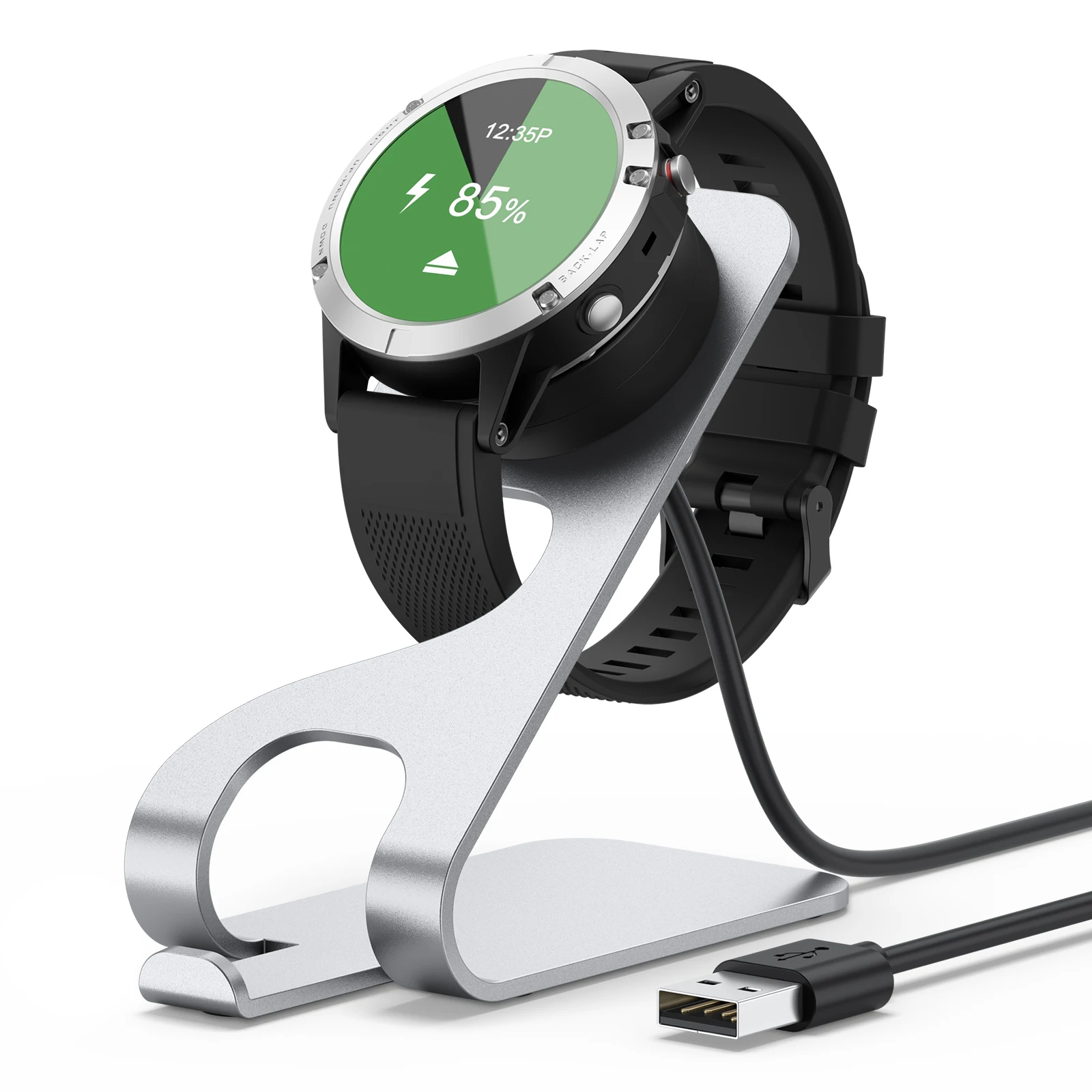 

Charger Stand for Garmin Venu2 2S 3S Sq/Sq Music Vivoactive 3 4 4S Cable Dock Cord for Fenix 7 7X 5 5X Plus 6 6X 6S/ Instinct 2