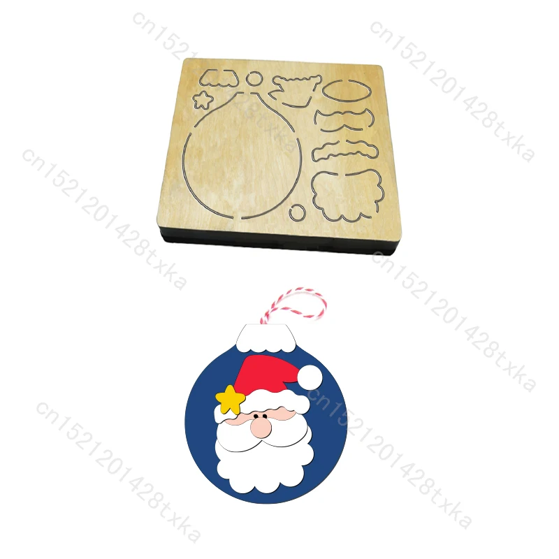 

Christmas Ornaments Wooden Die Scrapbooking, C-831, Cutting Dies, Multiple Sizes, New
