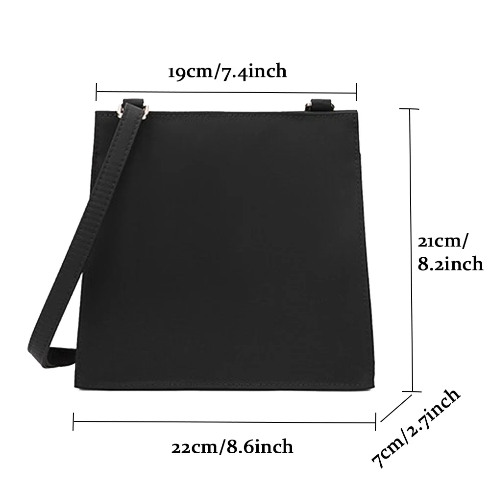 Women Shoulder Square Bags 2024 New Style Crossbody Case Bucket Bags Teacher Series Pattern Commuter Fashion Messenger Handbag