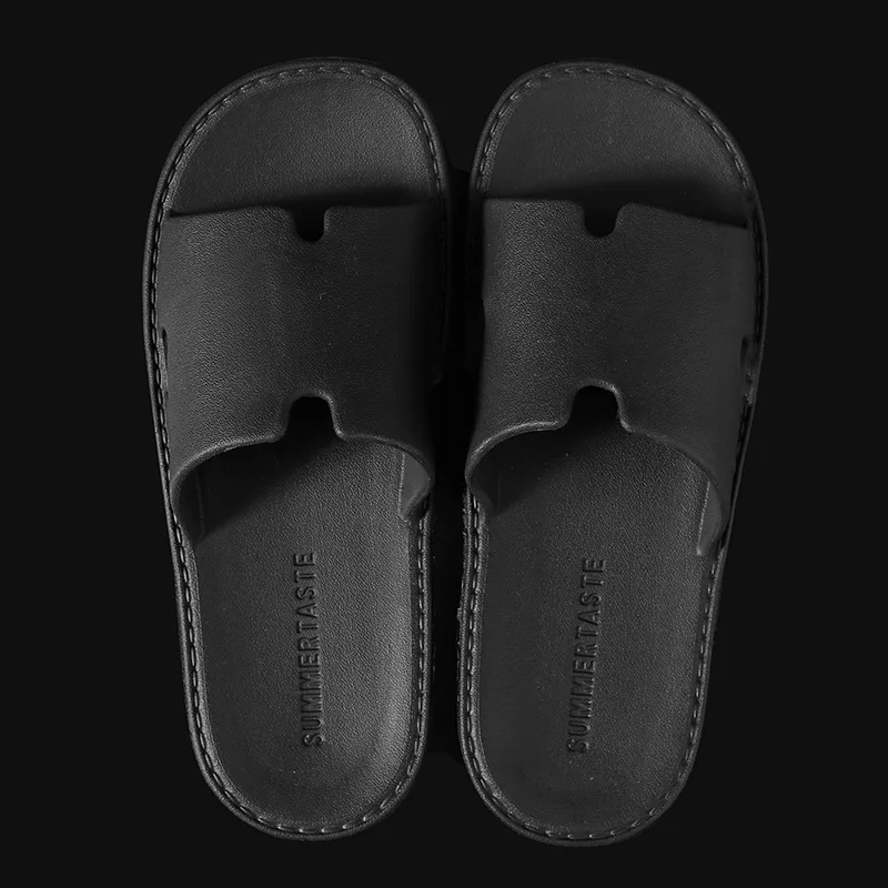 Indoor Home Use Simple Bathroom Slippers Anti-slip Couple Cute Summer Men Eva Home Shoes Shower Pantuflas Hombre