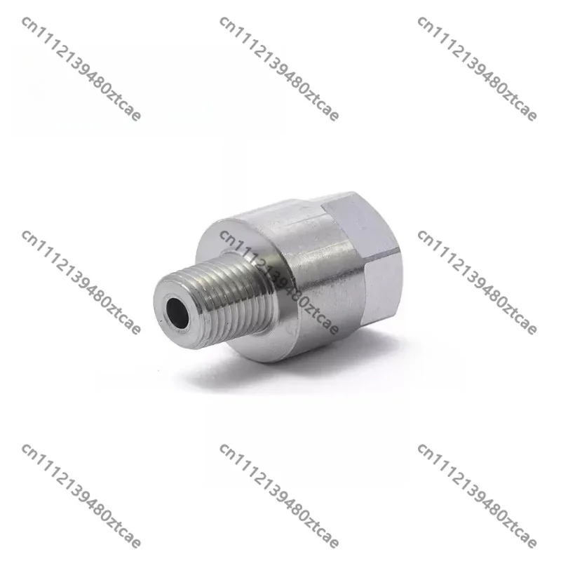 Auto Modification Stainless Steel Conversion Adapter Connector, Oil Water Pipe Fitting Replacement Accessory