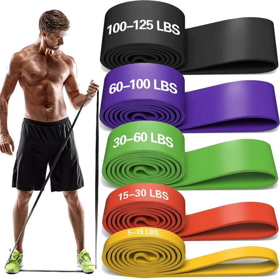 Resistance Bands Pull Up Assistance Bands Body Building Working Out Stretching Resistance Training Home Gym Fitness Yoga Pilates