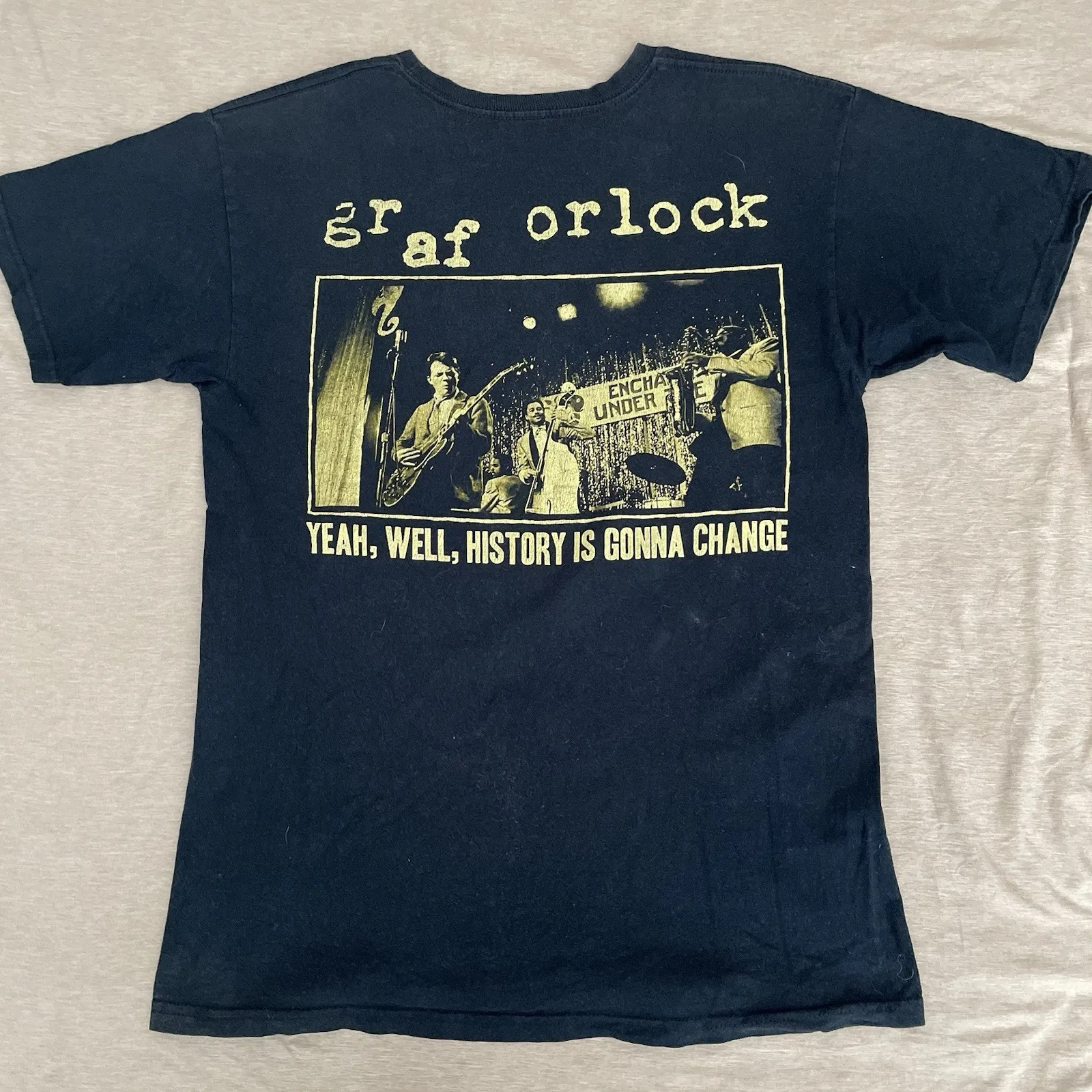 تي شيرت Vintage Graf Orlock History Is Gonna Change كاليفورنيا هاردكور بانك فينتاج جرافيك تي شيرت للجنسين