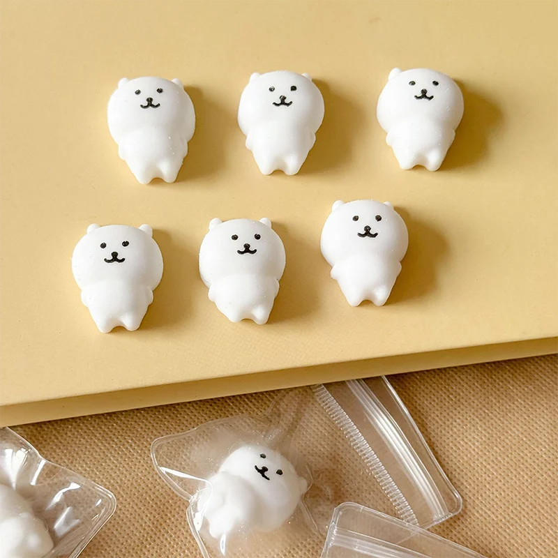 

1/3/5 шт. Забавная игрушка-медведь для снятия стресса с милым выражением, игрушка-антистресс с маленьким носиком, детский приз/подарок