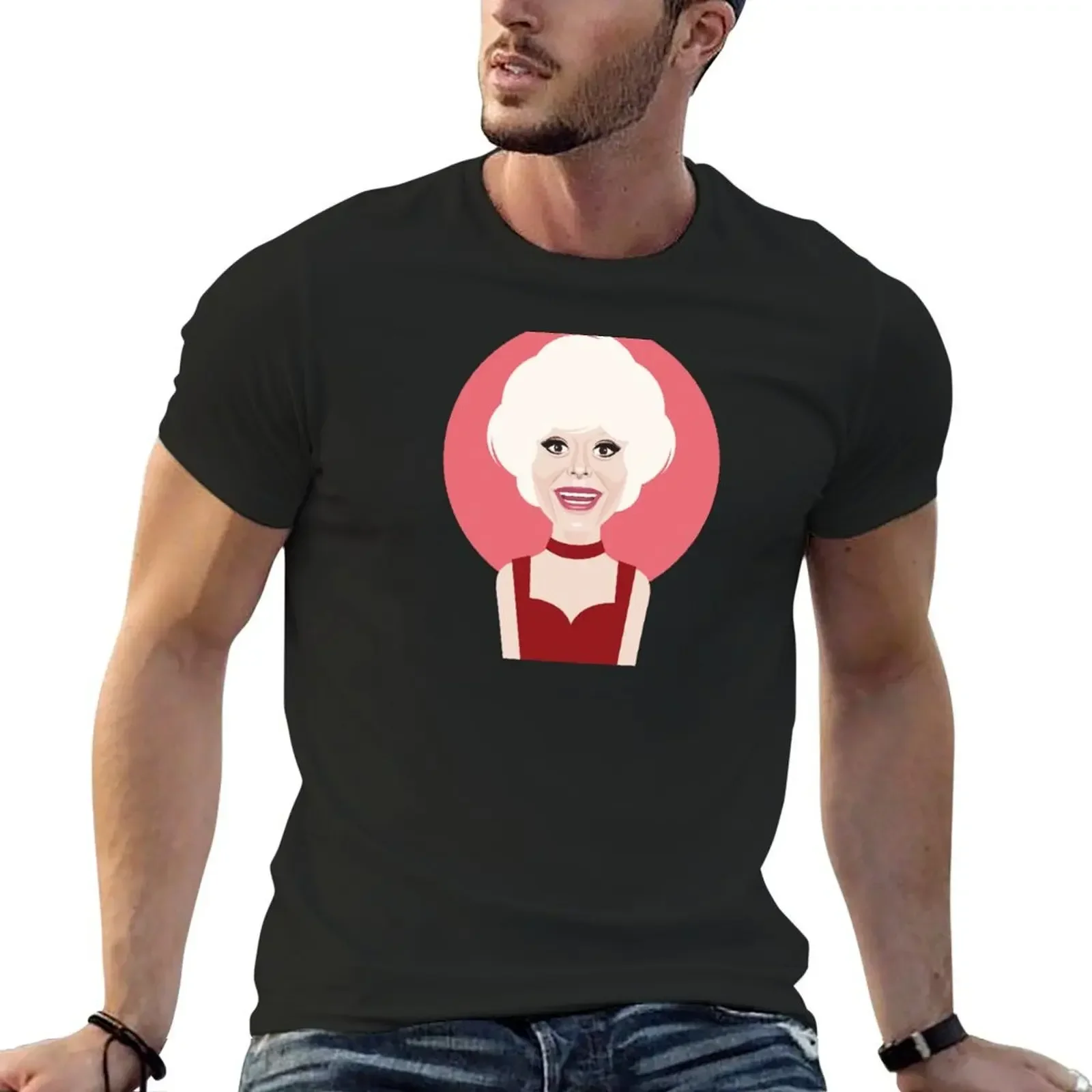 

Carol Channing Illustration T-Shirt man t shirt boys animal print mens t shirts casual stylish