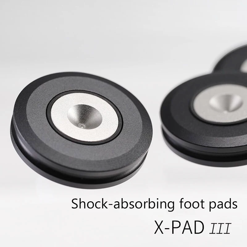 Audio Shock Absorber Pad Speaker Foot Nail Pad Professional Anti-Slip Shock Absorber Foot Pad Rack Amplifier X-PAD