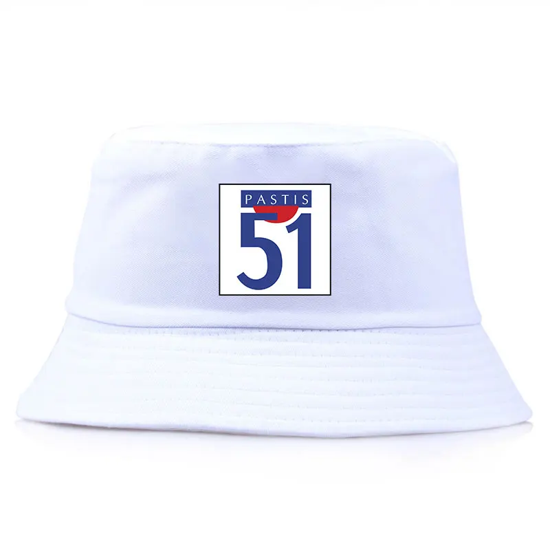 Summer 51 Pastit Bucket Hat  Woman Man Daily Sun Beach Fisherman Cap Girl Boy Spring UV Protection Reversible Panama Hats Bob