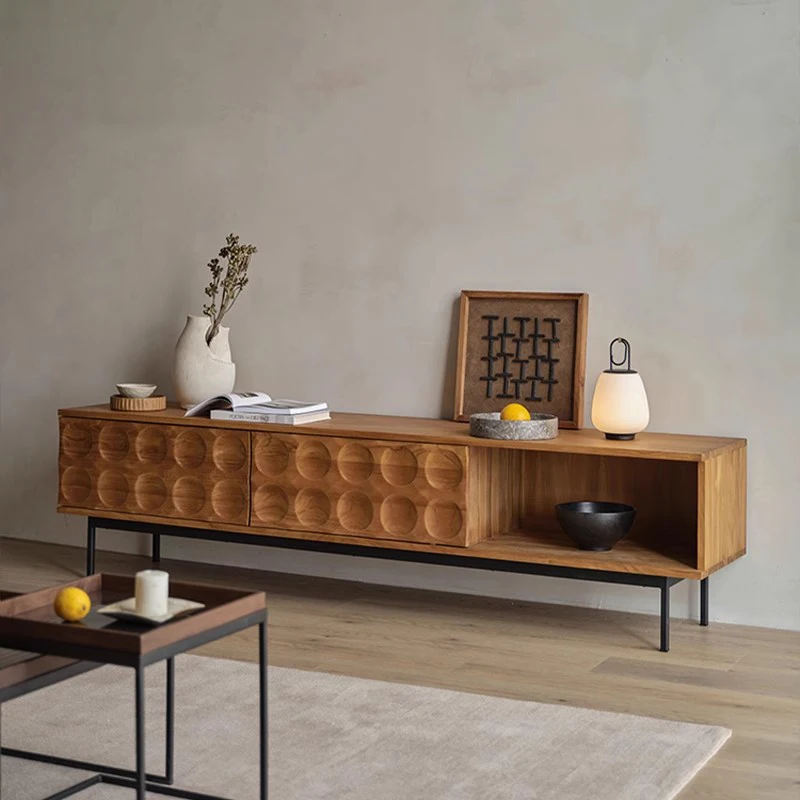 Modern Luxury Tv Stand Unique Aesthetic Nordic Trendy Tv Stand With Mount Storage Meuble De Télévision Tv Shelf Furniture