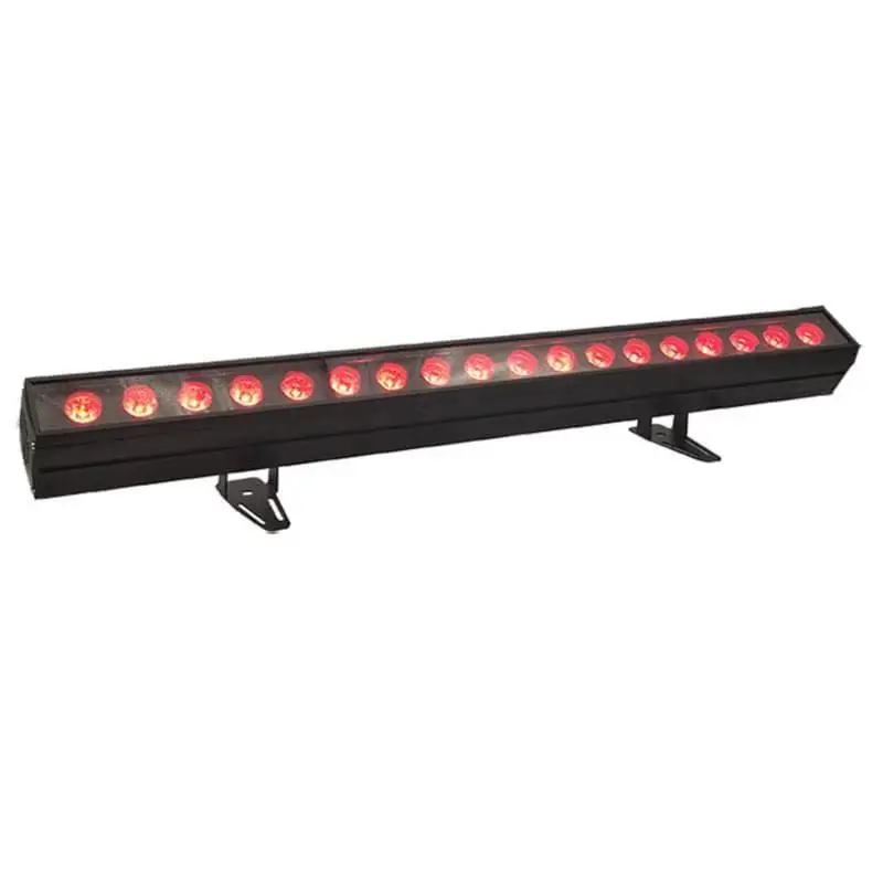 Outdoor Linear Led Wall Washer Wall Wash Linear Lights 18*10W IP65 RGBW 4IN1 18pcs Beam Wall Washer Light