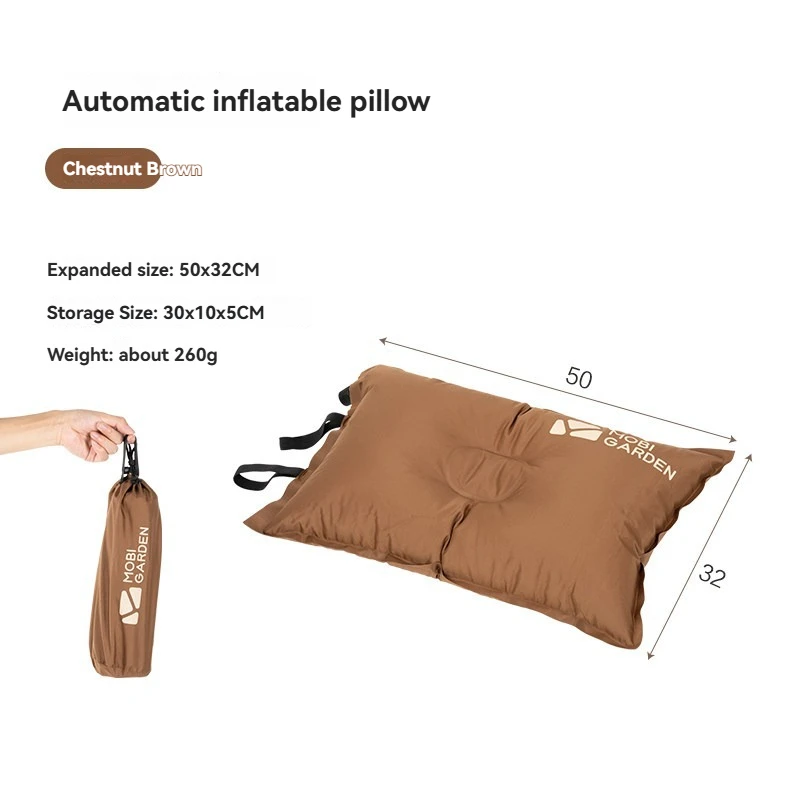 Almohada Inflable con Forma de Estrella |   Almohada Portátil para Camping, Viajes, Ocio y Automoción |   Soporte Lumbar Cómodo, Almohada Cervical y Almohada para Siesta