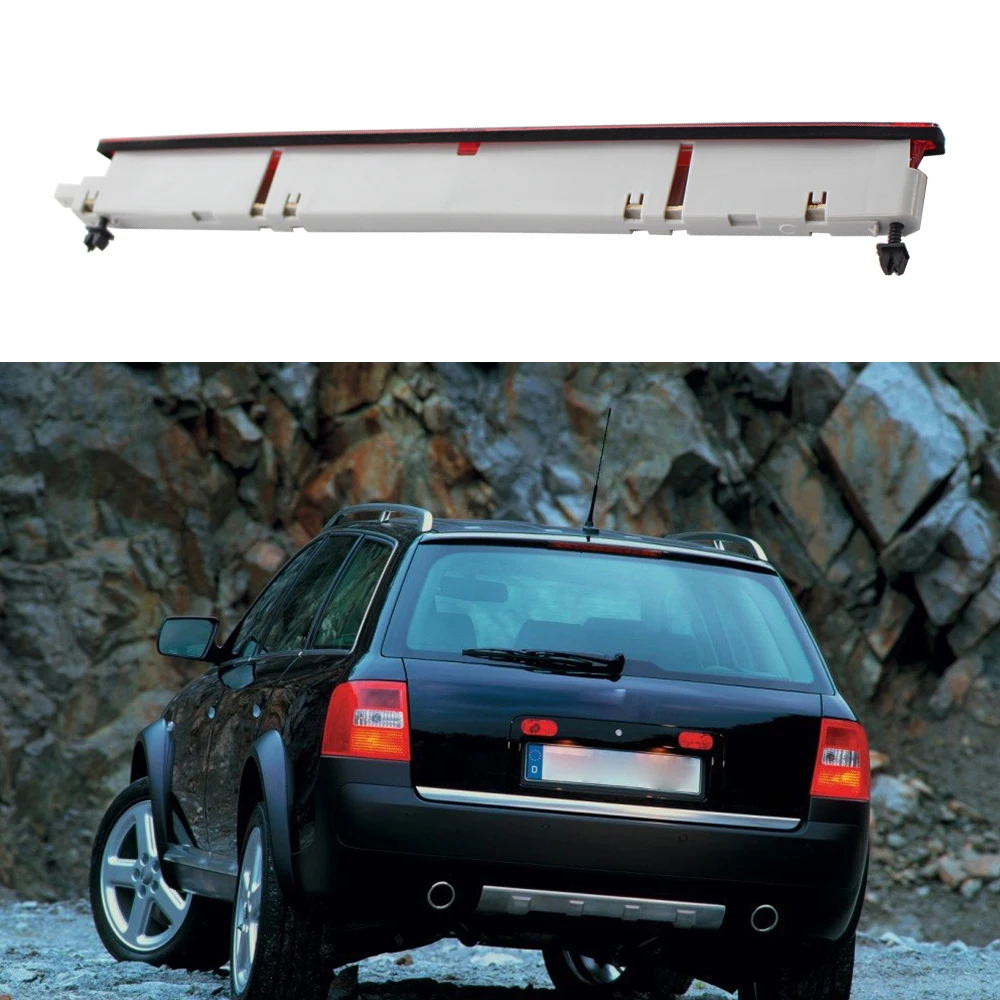 1szt Do AUDI A6 C5 S6 AVANT 1998 1999 2005 2004 2003 2002 2001 4B 9945097 Trzecia lampa sygnalizacyjna LED do montażu na wysokości hamulca samochodowego