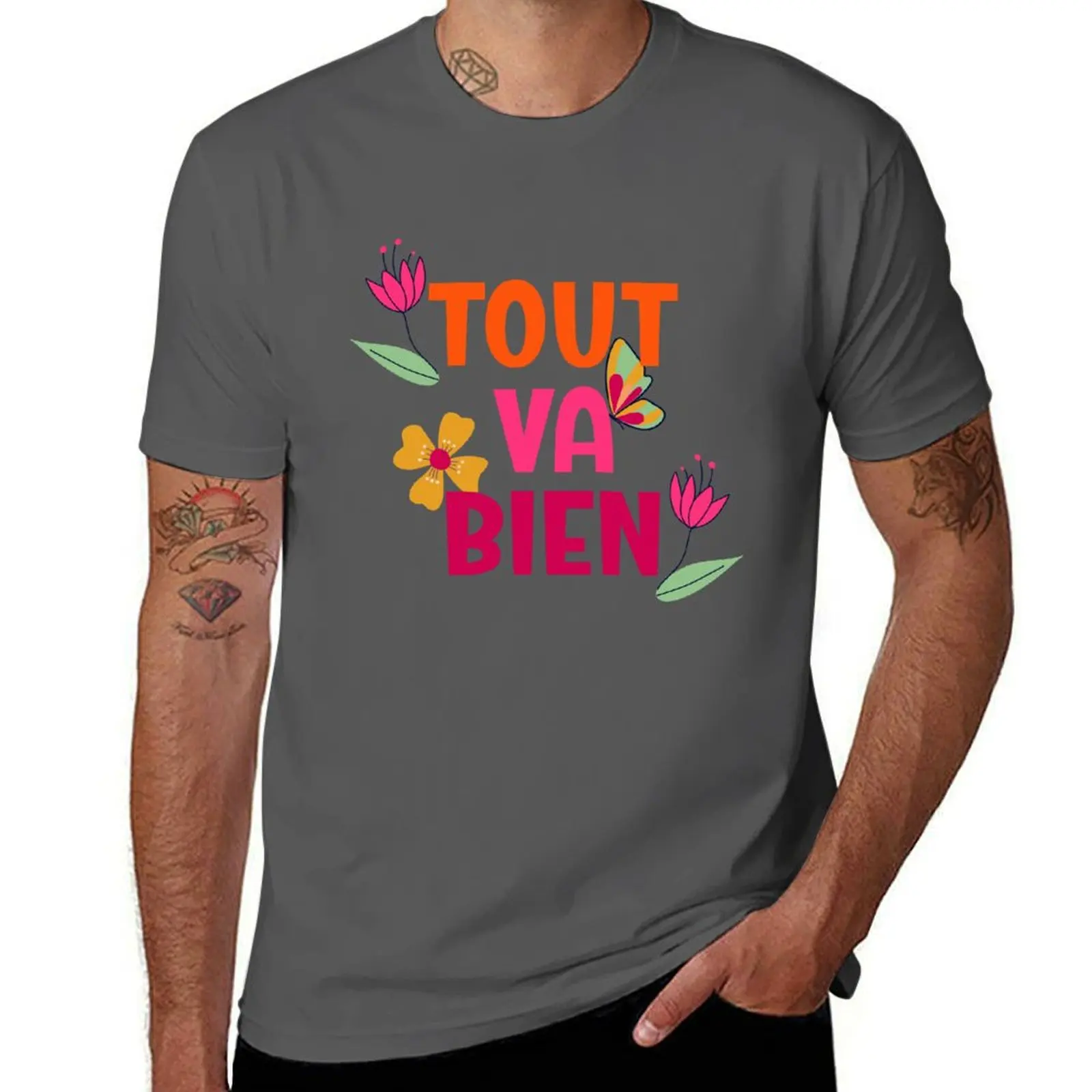 

Tout Va Bien T-Shirt Street Art Print Tee Shirt