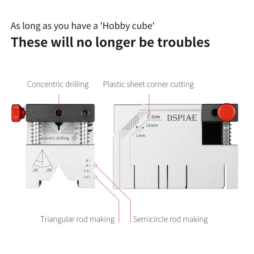 DSPIAE AT-AP Multi-Purpose Processing Assistance Platform Model Craft Tool Drilling/Beveling/Chamfering/Fixed Cutting Tool Bench