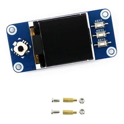Waveshare 1.44 Inch LCD Display HAT For Raspberry Pi 2B/3B/3B+/Zero/Zero W 128X128 Pixels SPI Interface LED Backlight 3.3V