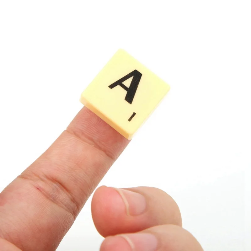 Interesting Board Game Puzzle Tiles Letters Interactive Educational Children Toys