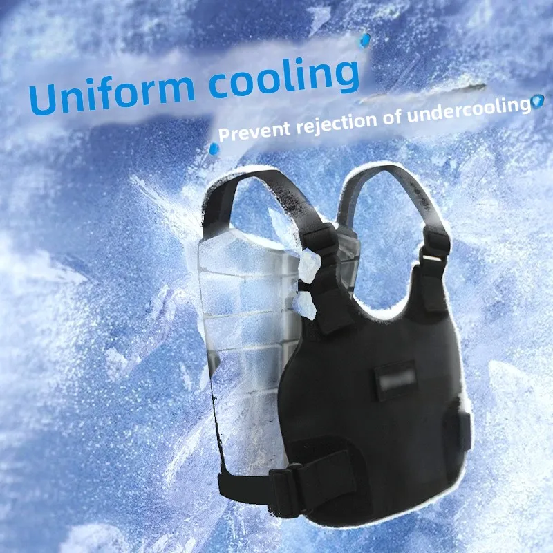 Hiking  Vests Physical Cooling Vest PCM Phase Change Refrigeration Inner Wear Outdoor Heatstroke Cooling