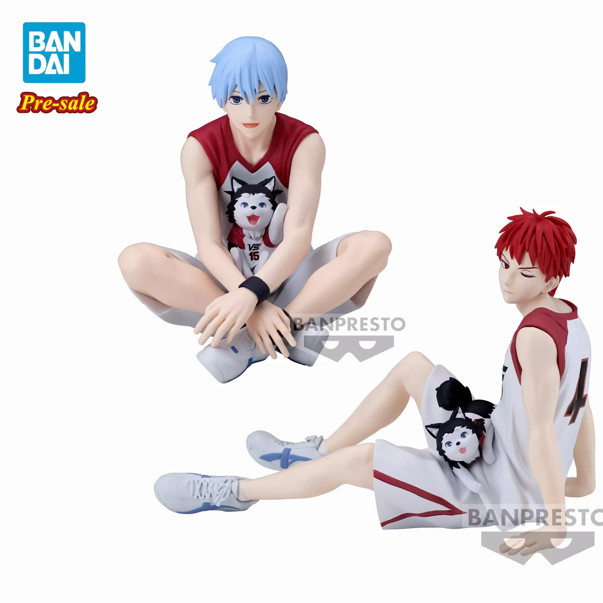 

Original BANDAI BANPRESTO Kuroko's Basketball LAST GAME Interval Kuroko Tetsuya Akashi Seijuro Anime Figure Toys PVC Doll Gift