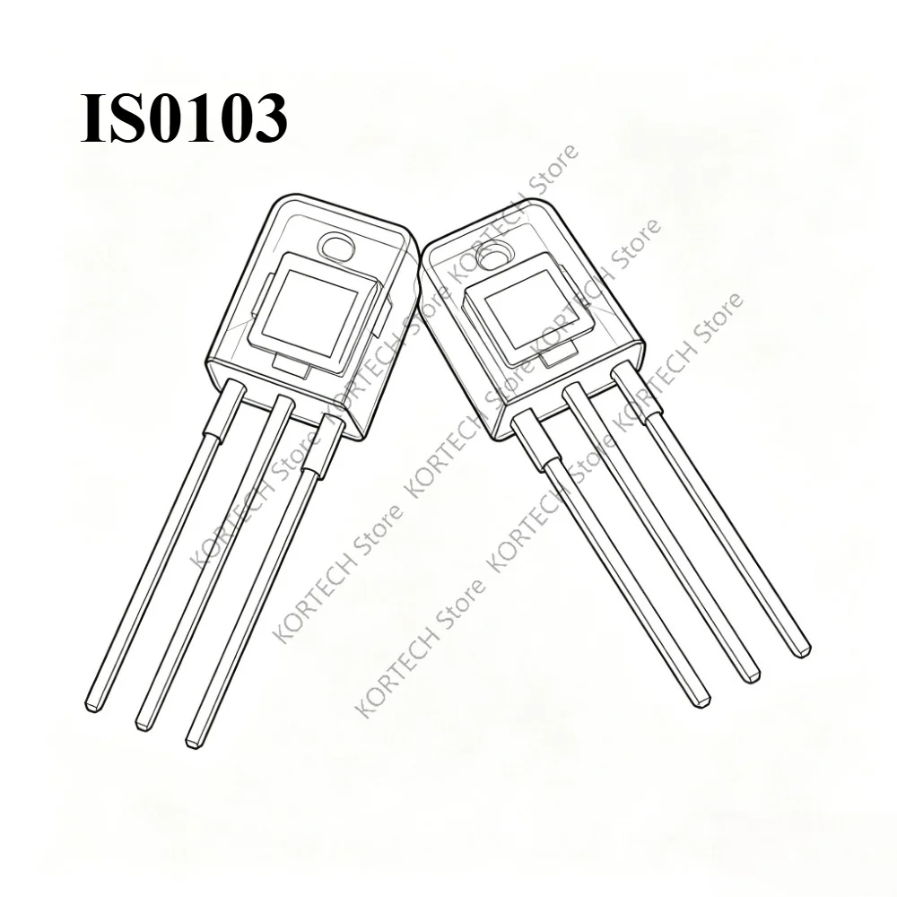 10PCS/Lot IS0103 Laser receiver tube-to-tube (non-modem) Normal high/low level IS0103/IS0203 Optional