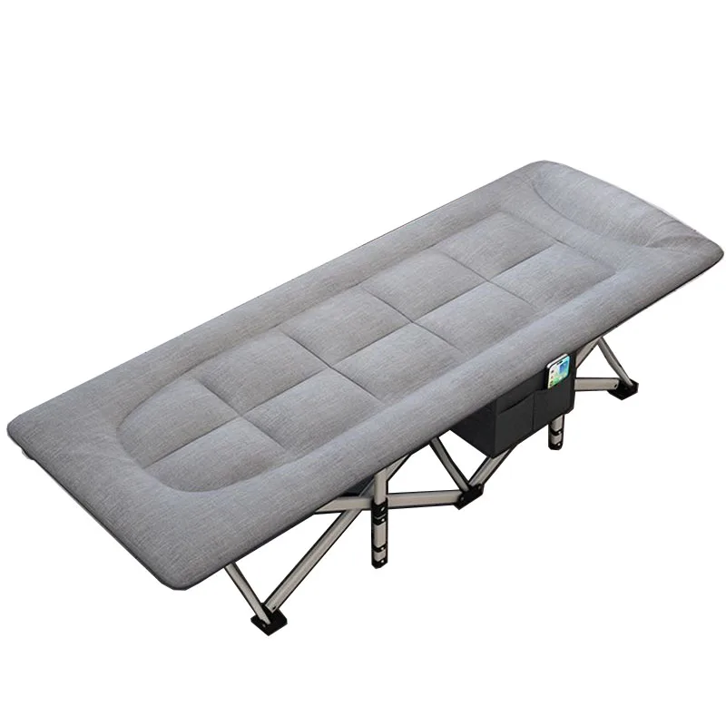 

Hot Sales Camping Beds with Cushion and Pillow Portable Padded Beach Bed Travel Office Garden Lightweight Tent Beds