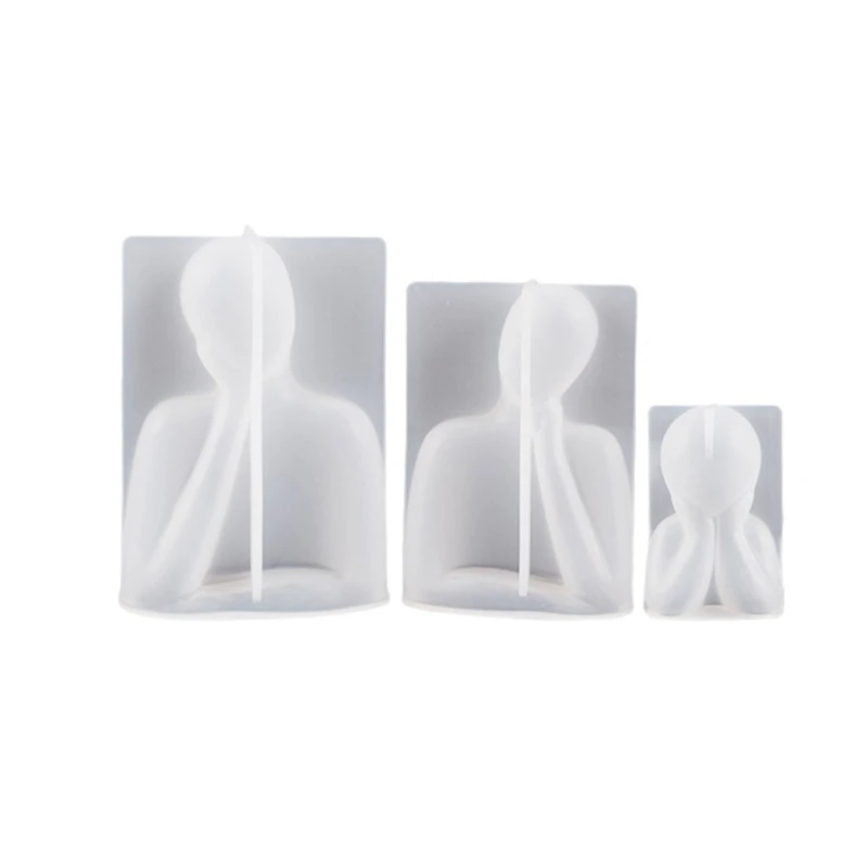 Figurine Molds Support Cheek Human Shaped Hand-Making Supplies Silicone Material Drop Shipping