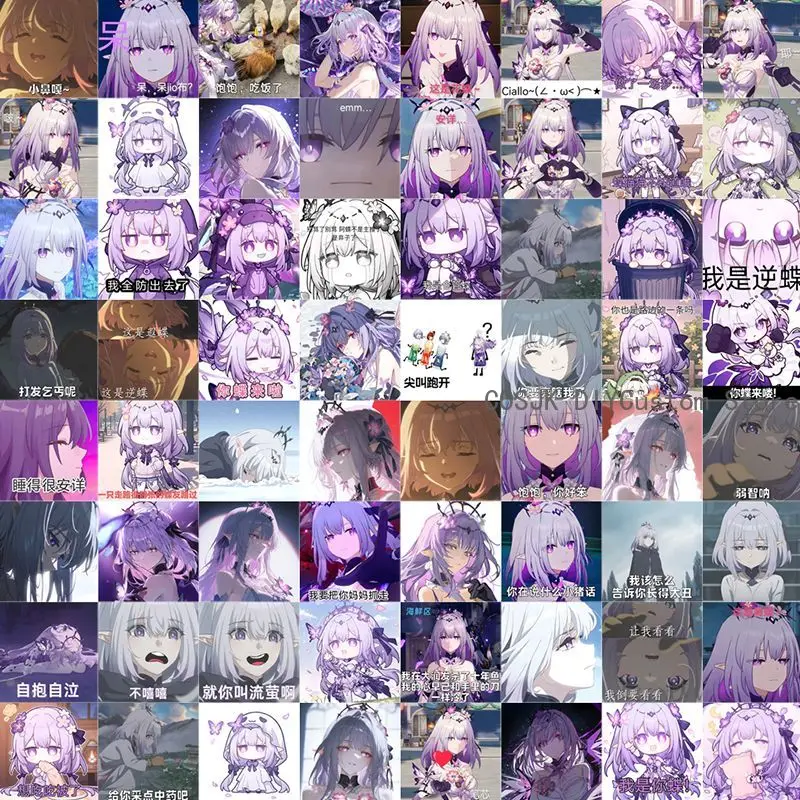 

Милые Castorice Honkai: Star Rail аниме ноутбук водостойкая наклейка сотовый телефон планшет мотоцикл манга наклейки канцелярские принадлежности подарок