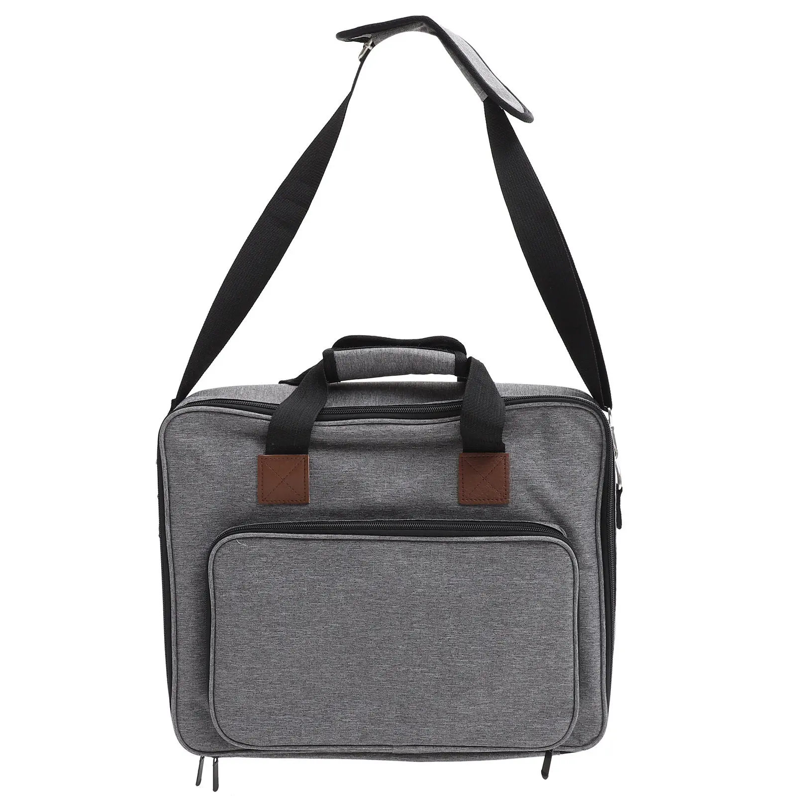 Men Single Shoulder Bag Retro Style Crossbody Messenger Handbag Portable Oxford Cloth Multifunctional Travel Bag Adjustable