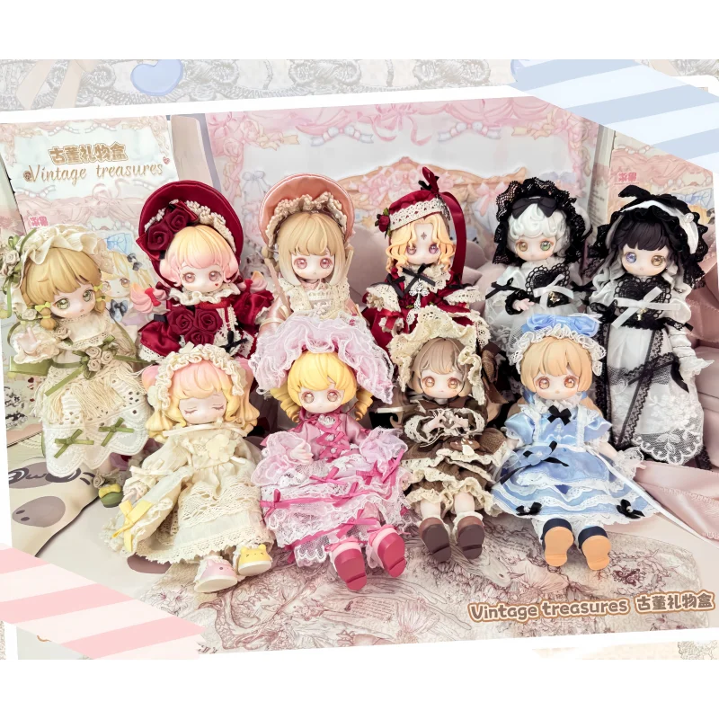 

New Hot Sale Authentic Kiseki Vintage Treasures Series 12 Point Mobile Toys Mjd Blind Box Trendy Figures Surprise Festvial Gifts