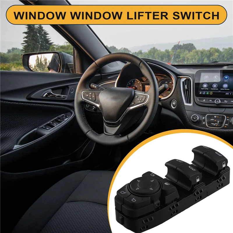 

OB-Car Window Glass Lifter Switch Front Left For Malibu XL Equinox Bolt EV 84587888 26217993