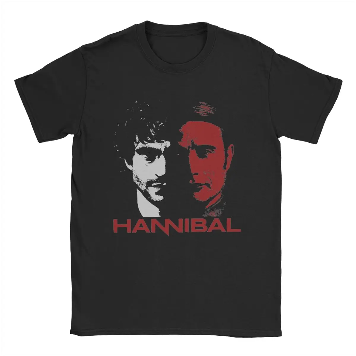 Funny Hannibal Mads Mikkelsen T Shirt Men Women 100% Cotton Tees Shirt Gift Idea Clothes