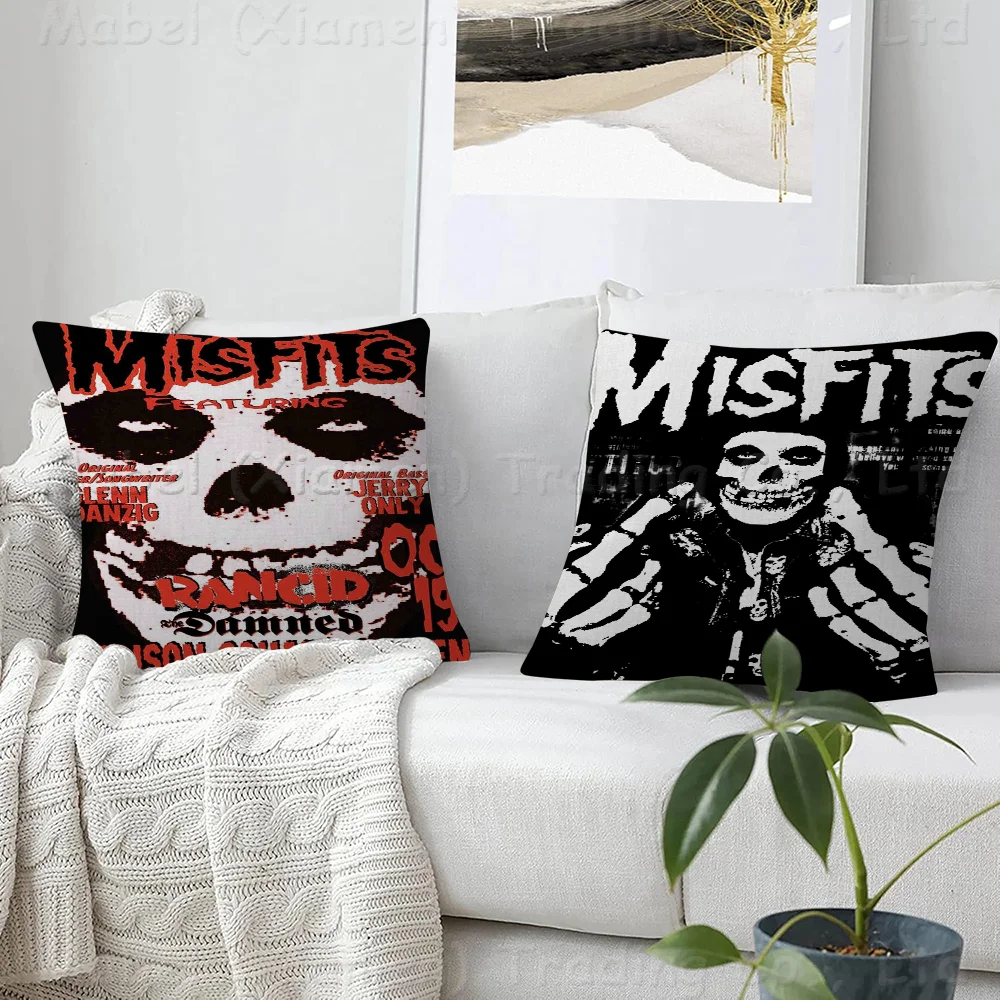 Misfits Personalized Pillow Dust Cover Bedroom Kids Party Decoration Pillowcase Birthday Children Gift