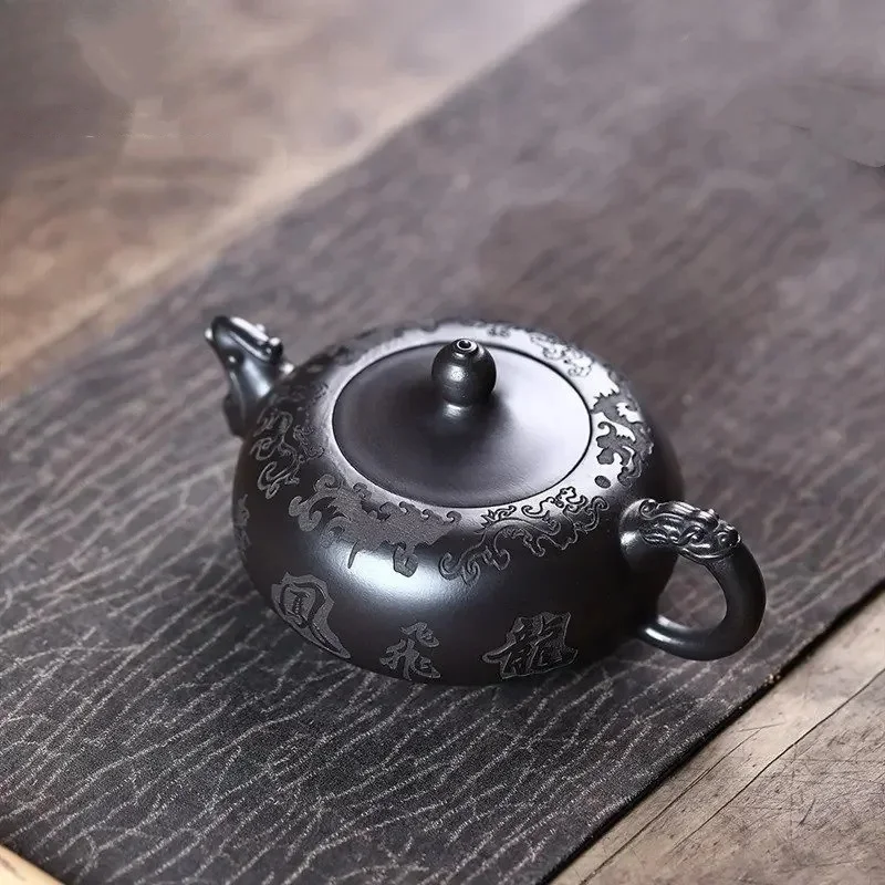 

Handmade Purple Clay Tea Pot Chinese Yixing Beauty Teapot Filter Tea Infuser