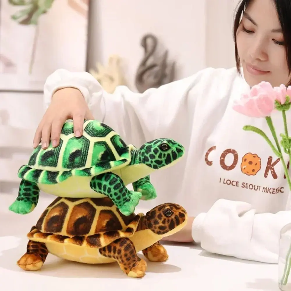

Marine Animal Tortoise Plush Toy Fluffy Collection Sea Turtle Stuffed Doll Stuffed Soft Animal Sea Turtle Pillow Children Gift