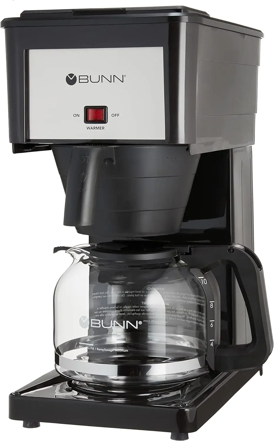 

BUNN GRB Velocity Brew 10-Cup Home Coffee Brewer, Black