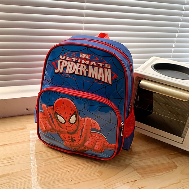 Anime Marvel Spiderman Backpacks Super Heroes Student School Bag Children\'s school bag Student backpack Travel Bag Gifts Toys