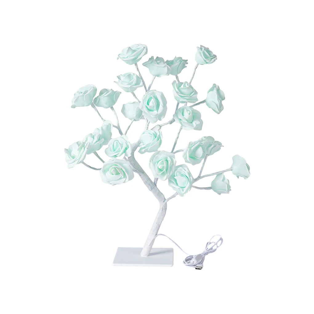 

Светодиодные гирлянды в виде роз - регулируемые ветви для индивидуального дизайна и форм, позволяющие свободно формировать каждый ствол.