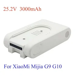 25.2V 3000mAh Replacement Battery DGDXT-7S1P-001 For MI Wireless Vacuum Cleaner G9 G10 Sweeping Mopping Machine
