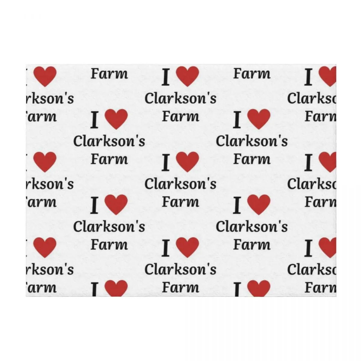 

I Love Clarkson_s Farm Throw Blanket Soft Beds christmas decoration Kid'S Blankets Sofas Of Decoration Blankets