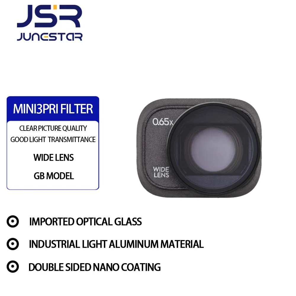 Objectif grand angle avec accessoire loupe à 110 degrés, adapté au importateur DJI MINI3 PRO