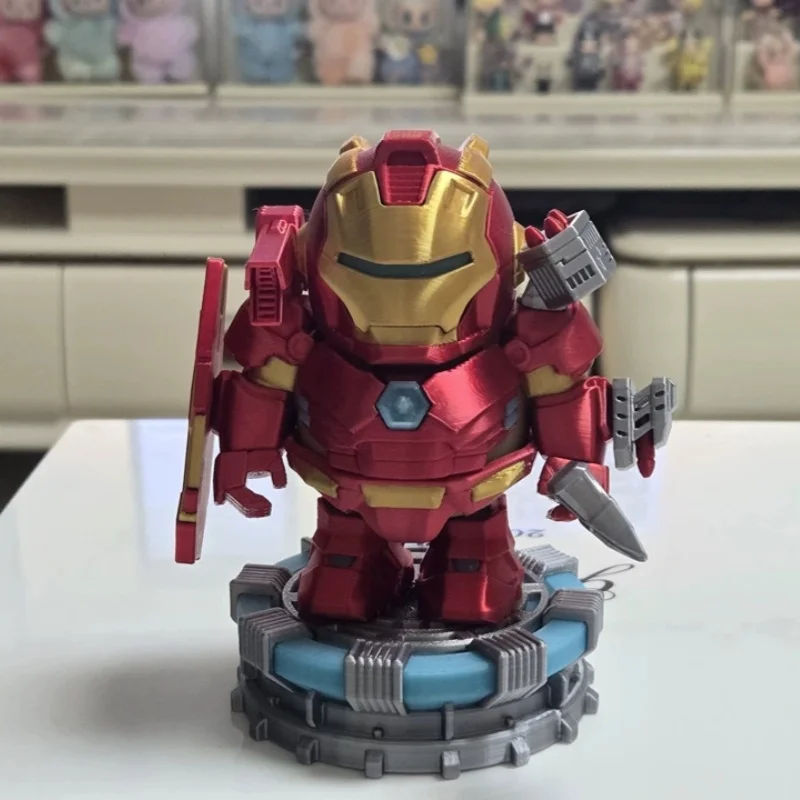 

Iron Capy 3d Printed Figure Capybara Iron Man Mashup Cute Desk Decor Anime Figures Creative Anime Collectible Model Toys Gifts