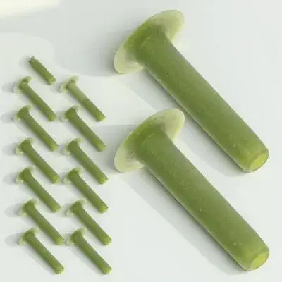 

100Pcs Flower Pole Nails Plastic Spiral Nail DIY Floral Arrangement Tools for Artificial Flowers Flower Pole Nails