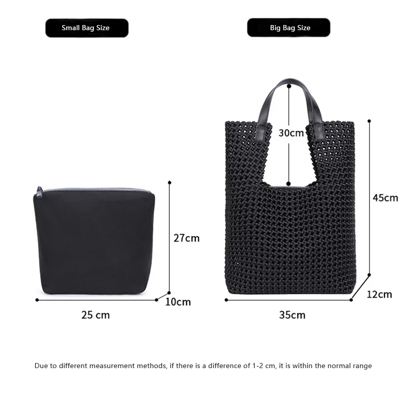 2024 New Fashion Cowhide Retro Hollow Woven Bags Large Capacity Handbag Fashion Shoulder Women's Bags Good-looking Underarm Bags