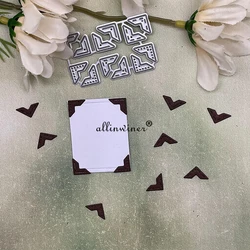 Card edge corner buckle Metal Cutting Dies Stencils Die Cut for DIY Scrapbooking Album Paper Card Embossing
