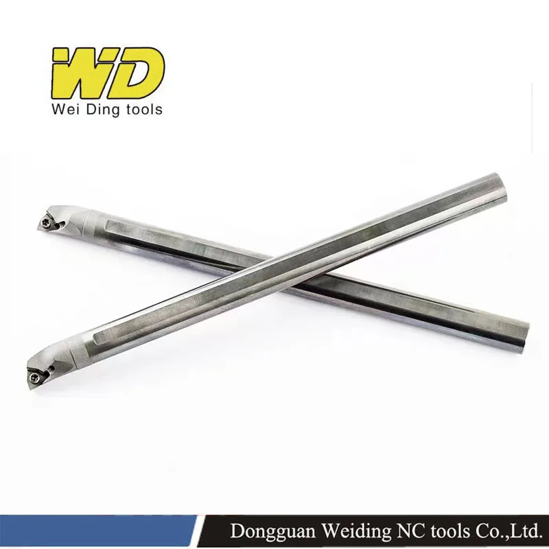 SWUPR-torno CNC, portaherramientas de torneado de carburo sólido, barra perforadora de acero de tungsteno, soporte de herramienta de torneado absorbente de golpes para precisión Ma