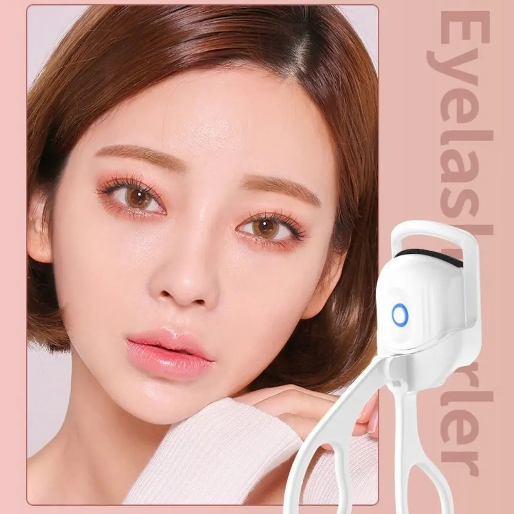 

To Use Long Lasting 24 Hours Makeup Accessories Temperature Control Electric Heated Eyelashes Curler Iron Perm Eyelashes Clip