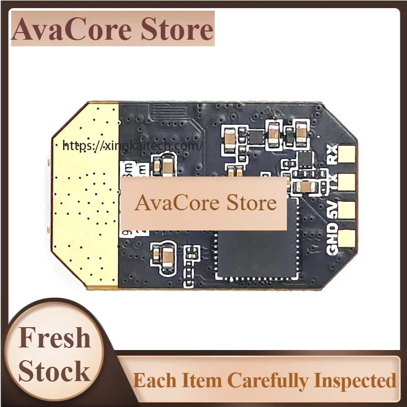 AvaCoreELRS 915M / 2.4G Gemini Receiver 150-960MHz Refresh Rate Voltage 5V Return Power 100mw Antenna for RC FPV Drone Parts