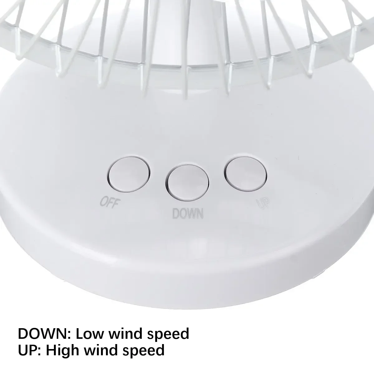 6-calowe przenośne wentylatory biurkowe Wentylator USB Wyciszenie Chłodnica Cyrkulator powietrza Podróż Regulowany 2-biegowy mały wentylator klimatyzacyjny